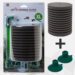 유피코리아 프로스펀지 여과기 XL (특대형) +리필필터 +흡착고무(2개)