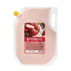 쉐프원 딸기드레싱-FS 2kg/청정원 소스, 2kg, 1개
