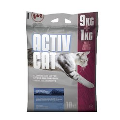 액티브캣 천연 벤토나이트 고양이모래 알파인 프레쉬향 10kg, 1개