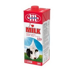 폴란드산 목초먹은우유 믈레코비타3.5% 아이러브 멸균우유1L(1입), 1L, 1개