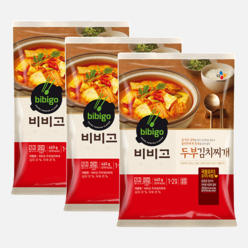 비비고 두부김치찌개, 460g, 3개