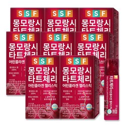 순수식품 몽모랑시 타트체리 콜라겐 젤리스틱, 300g, 8개
