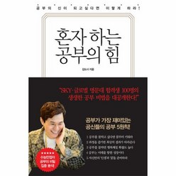 혼자 하는 공부의 힘 - 김태광(김도사), 단품, 단품