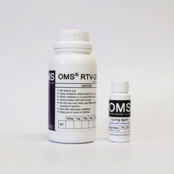 OMS실리콘 축합형500g+경화제포함 - 몰드용 액상실리콘, oms2310(경도10), 무색(투명)