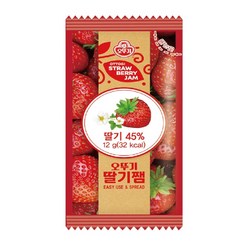 오뚜기 일회용 딸기쨈, 12g, 150개