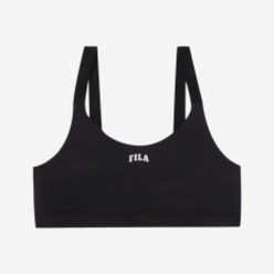 휠라 공식 FILA 노와이어 아웃핏 메인 여성 브라탑 (FI4ITD6463F_BLK)