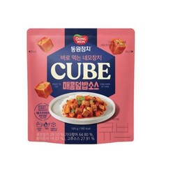 동원 참치 큐브 매콤덮밥 소스, 130g, 1개