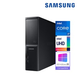 삼성전자 컴퓨터 i7-8700 S8A 정품 윈도우11 Pro 탑재 사무용 데스크탑 PC 본체, 기본스펙 RAM32GB+SSD 1TBGB변경, 삼성 S8A i7-8700+8GB+500GB