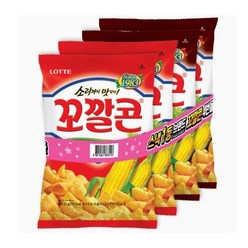 롯데 꼬깔콘 4번들 (40G 4봉), 160g, 1개