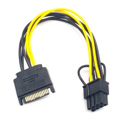 SATA to 8핀 (6P+2P) VGA 보조 전원 케이블