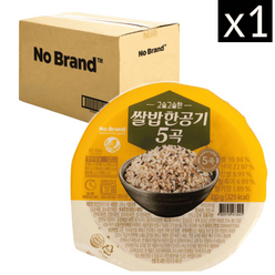 노브랜드 5곡 쌀밥 한공기 오곡밥 즉석밥 210g 24개