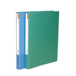 [문화산업] 더블펀치레스화일 F335-7 A4 상철 수입지 (색상 선택), 녹색