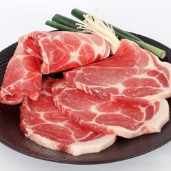 미트아울렛 왕목살(목전지) 돼지고기 2kg 미국산, 왕목살(목전지) 숯불용 2kg 미국산, 1개
