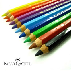 Faber-Castell Jumbo Colour 파버카스텔 점보색연필 낱개, 21(L.G Red)