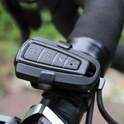 스마트알람 도난방지 자전거경보기 LED충전식 후미등, A(리모컨+안장 프레임+시트 튜브 프레임)
