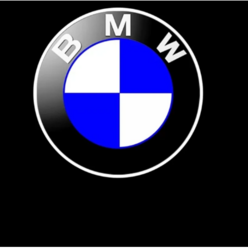 그린텍 (무변색) BMW F10 G01 G02 G20 G30 X3 X4 X5 X6 3 4 5시리즈 전용 MINI 미니쿠퍼 도어빔 도어램프 도어라이트, 1세트, A타입(BMW 3D로고)-일체형렌즈