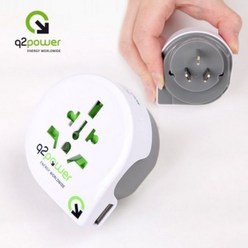 [천삼백케이] [큐투파워] [Q2 Power]World to Australia with USB 호주 중국, 단품