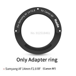 Haida 후면 렌즈 필터 어댑터 링 Sony FE 12-24mm F4 14mm Nikon Z14-24 Samyang AF14 RF Tamron 15-30 EF 카메라용, 05 Sigma 12-24 EF