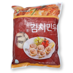 산동만두 김치손만두 1.4kg, 1400g, 1개