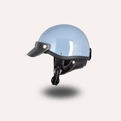 일본 크루즈 오토바이 스쿠터 바이크 땀흡수 헬멧 소두핏 오픈페이스, 시멘트 그레이(업그레이드)