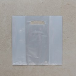 [비닐몰] PE 비닐쇼핑백 무지 100매, 무지 (소)