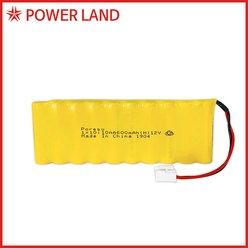 PORESO Ni-CD 1x10 12V 600mAh [예비전원 소방용배터리], 1개, 1개