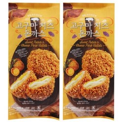 피코크 고구마 치즈 돈까스 600g x 2개 냉동, 1200g