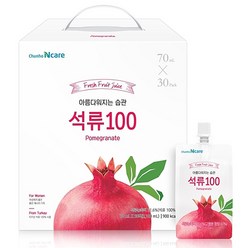 천호엔케어 석류즙 석류100 30포, 70ml, 3개