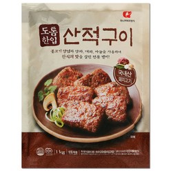 상세설명참조 마니커 도톰한입 산적구이 1kg x 3개, 단품, 단품