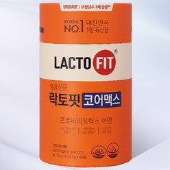 락토핏 코어맥스 생 유산균 lacto fit, 3개, 120g