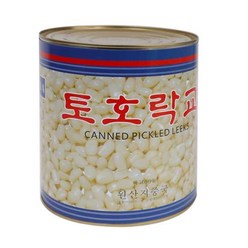 하나 토호 락교 3S 3kg 업소용 락교, 1개