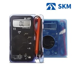 SKM 디지털테스터기(포켓) SK4201, 1개