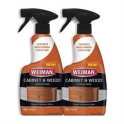 와이만 가구 우드 클리너 광택 스프레이 473ml 2팩 / Weiman Furniture Polish Wood Cleaner Spray