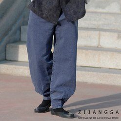 [10990] (남) 도비바지 / 하의 팬츠 남자 남성 거사님 봄가을 생활한복 개량 한복 절복 법복 사찰복 템플스테이 에콜로지룩 미니멀라이프 지장사