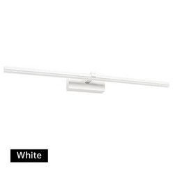 현대 Led 벽 램프 방수 거울 빛 16 와트 20 와트 AC85-265V 벽 조명기구 욕실 조명, White, CHINA, 12w (56cm) + Cool White(5500-7