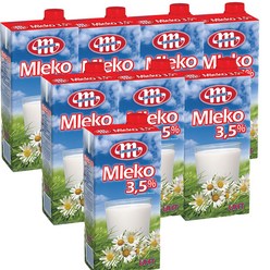 폴란드 내수1위 믈레코비타3.5% 수입멸균우유 1L, 8개, 1000ml