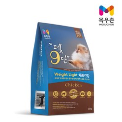 목우촌 펫9단 체중건강 1.8kg+고구마치즈간식 1개, 1.8kg