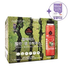 코스트코 엘제이드 얼린 수박주스 340ml x 8개입 [아이스박스] + 더메이런알콜티슈, 8개