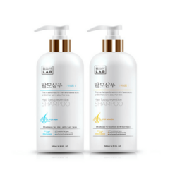 박준 탈모 증상 완화 남성용/여성용 탈모샴푸 500ml 1개, 남성용 탈모샴푸 500ml