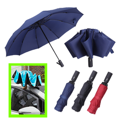 반전우산 거꾸로접는 3단 자동 원터치 우산살 10개