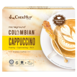 말레이시아 첵헙 Chek Hup CAPPUCCINO 커피 콜롬비아 사탕 카푸치노커피