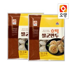 사조오양 호떡쌀군만두-1kgx2봉 만두 1kg 2개, 1kg, 4개