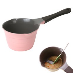 네오플램 에콜론 밀크팬 이유식냄비 14cm, 핑크, 밀크팬 14cm, 1개