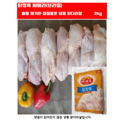 엔에이치푸드 HALAL 닭다리살 2kg CHICKEN BONELESS LEG, 1개