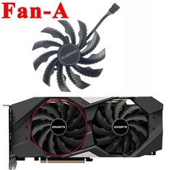 비디오 카드 팬 기가바이트 RTX2070 슈퍼 윈드포스 95mm PLD10010S12H GTX1660Ti GPU, Fan - A, 01 Fan - A