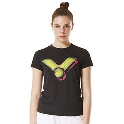 빅터 여성 티셔츠 V91RT-5289W 블랙