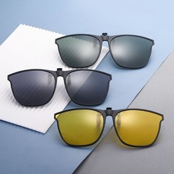 클립온선글라스 자외선차단 편광 클립형 도수 안경