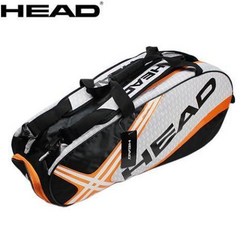 스쿼시가방 스포츠 테니스 라켓가방 정품 HEAD 레디컬 25 주년 대용량 6 팩, 9.Model J