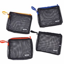 [쎄악섭 SEACSUB] 쎄악 세척 가방 SEAC MESH POUCH 세척용, 블랙