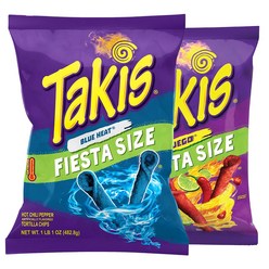 타키스 푸에고 또띠아칩 대용량 모음 Takis Fuego Tortilla Chips Party Size, 1개, 482.8g, 타키스 푸에고 칠리라임